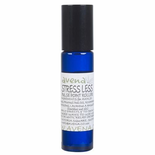 Stress Relief - Natural Pulse Point Roller - 12ml - Lavender Rosemary Geranium –