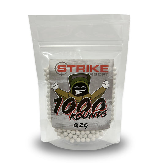 Strike 0.20g BBs Pack of 1000 rounds