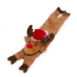 Stuffed Head Squeaky Reindeer