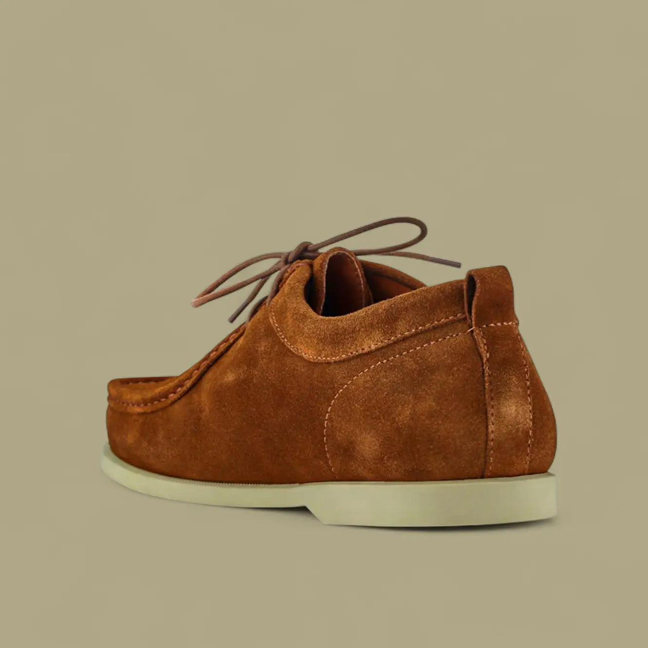 Suede Slip-On Moccasins