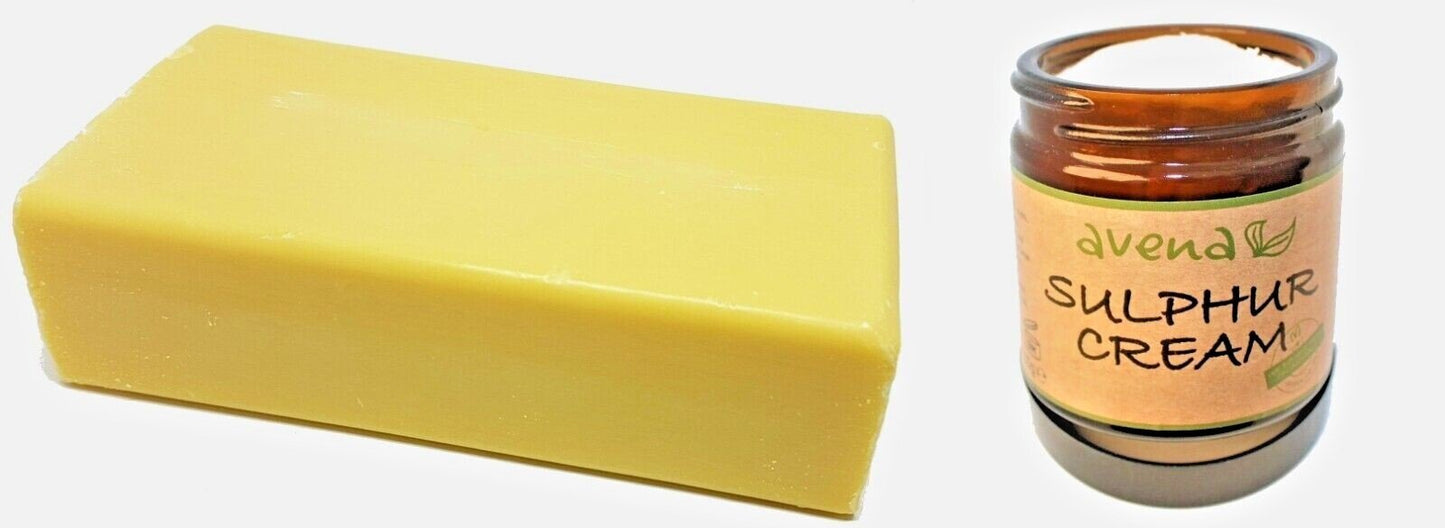 Sulphur Cream for Acne Eczema Rosacea – Natural Spot Treatment – Made in UK