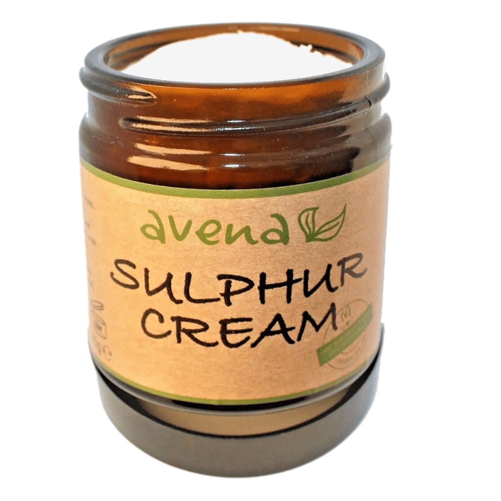 Sulphur Cream for Acne Eczema Rosacea – Natural Spot Treatment – Made in UK