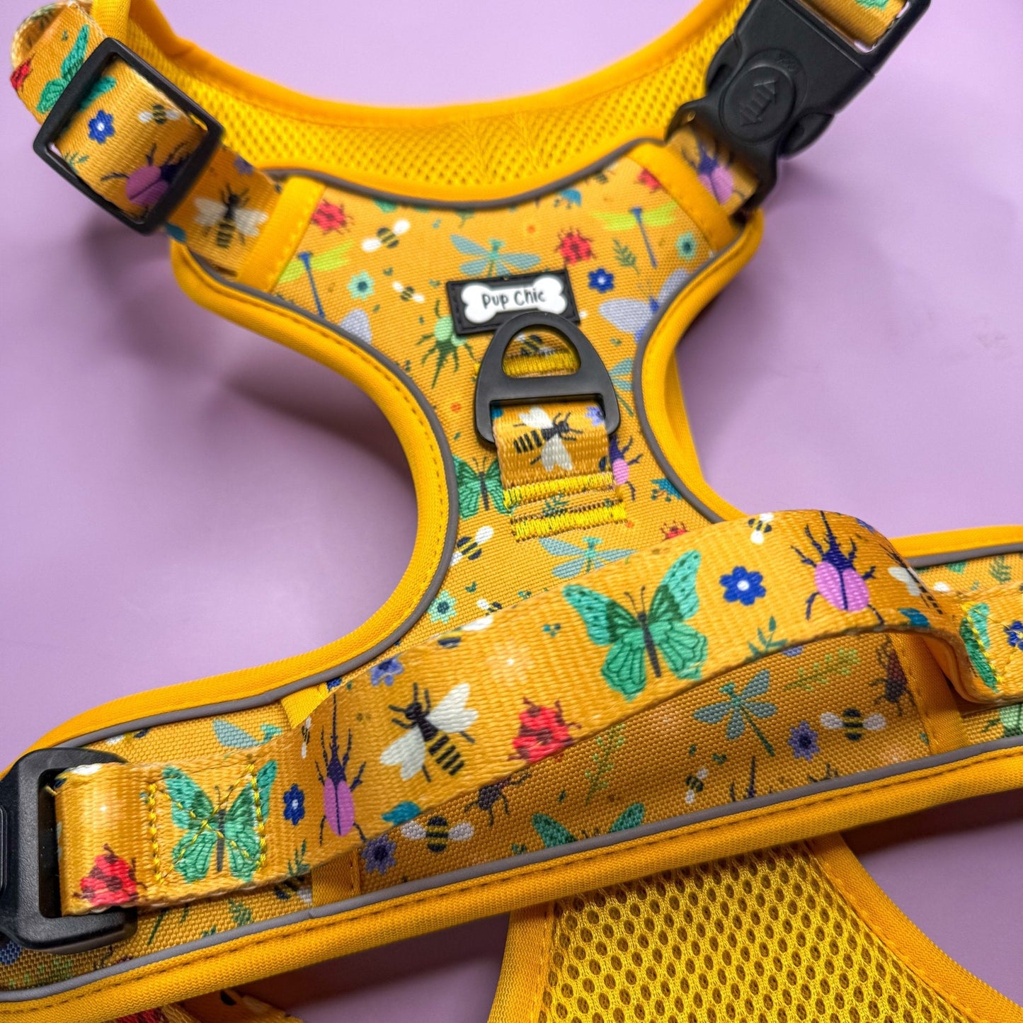 Summer Buzzin' No Pull Tactical Dog Harness