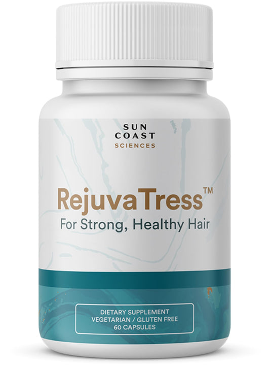 SUN COAST SCIENCES RejuvaTress Hair Support Supplement for Women | 60 Capsules