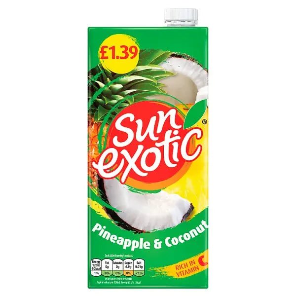 Sun Exotic Pineapple & Coconut 1 Litre (Case of 12)