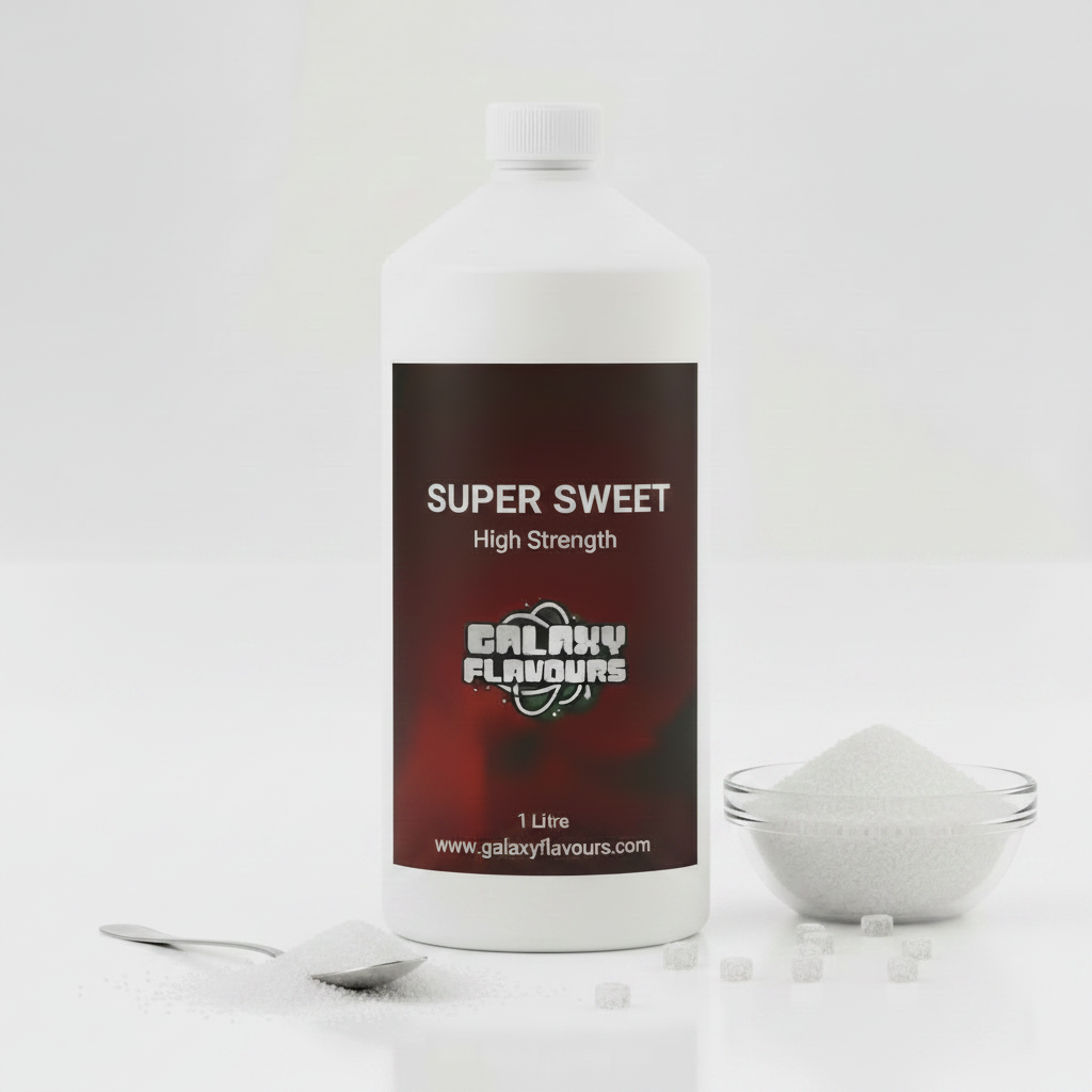 Super Sweet Food Flavouring - Professional High Strength - 1 Litre