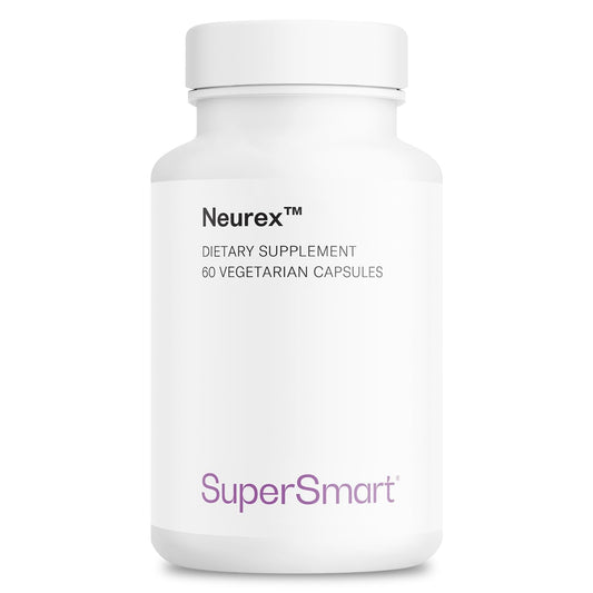 Supersmart Neurex Advanced Formula – High Potency Brain Support with Ginkgo, Bacopa, GPC & Huperzine A | Non-GMO & Gluten Free | 60 Veg Caps
