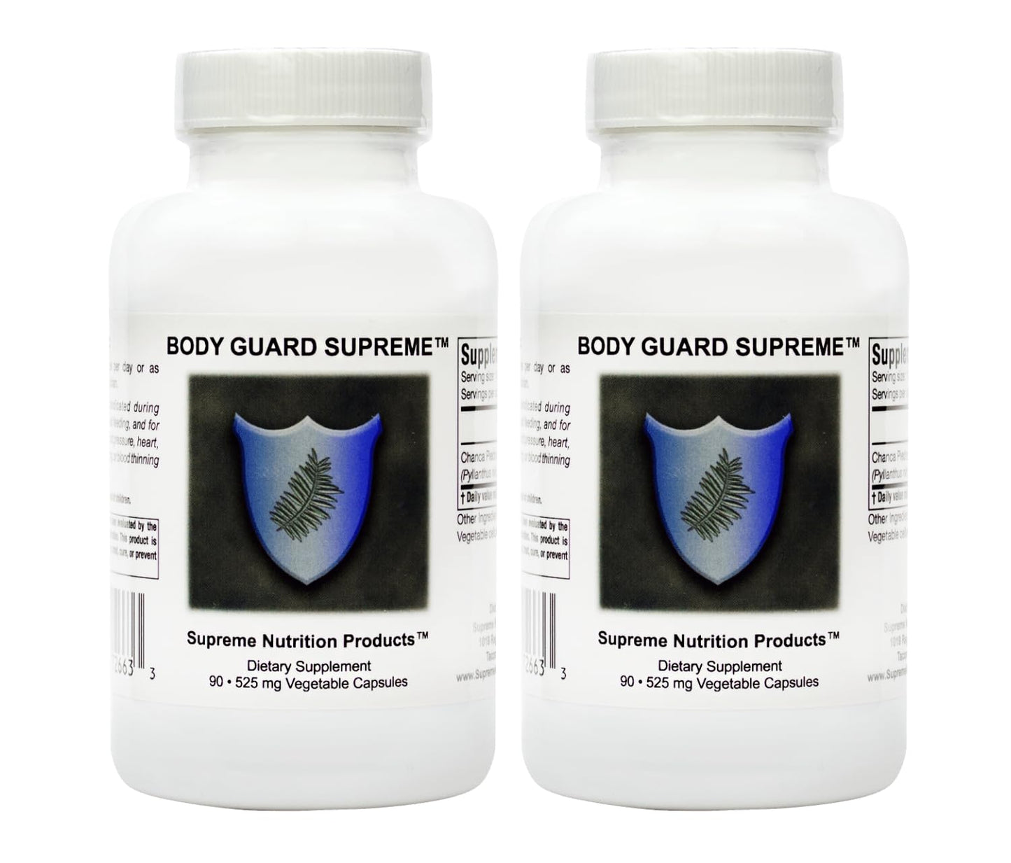 Supreme Nutrition Body Guard Supreme – 90 Pure Chanca Piedra Capsules (Pack of 2)
