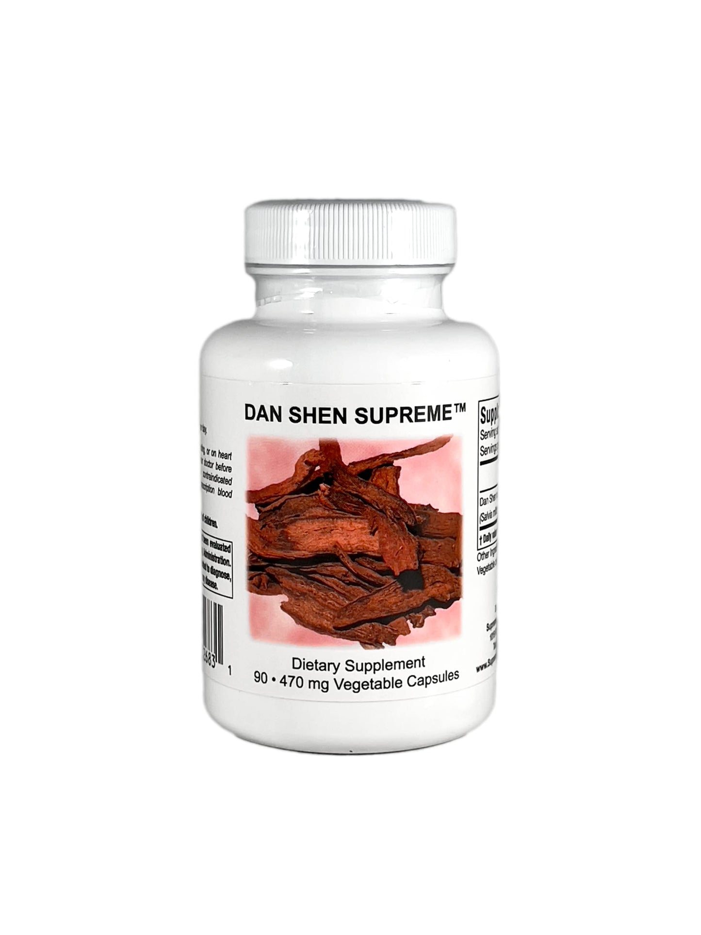 Supreme Nutrition Dan Shen Supreme – 90 Pure Red Sage Vegetarian Capsules
