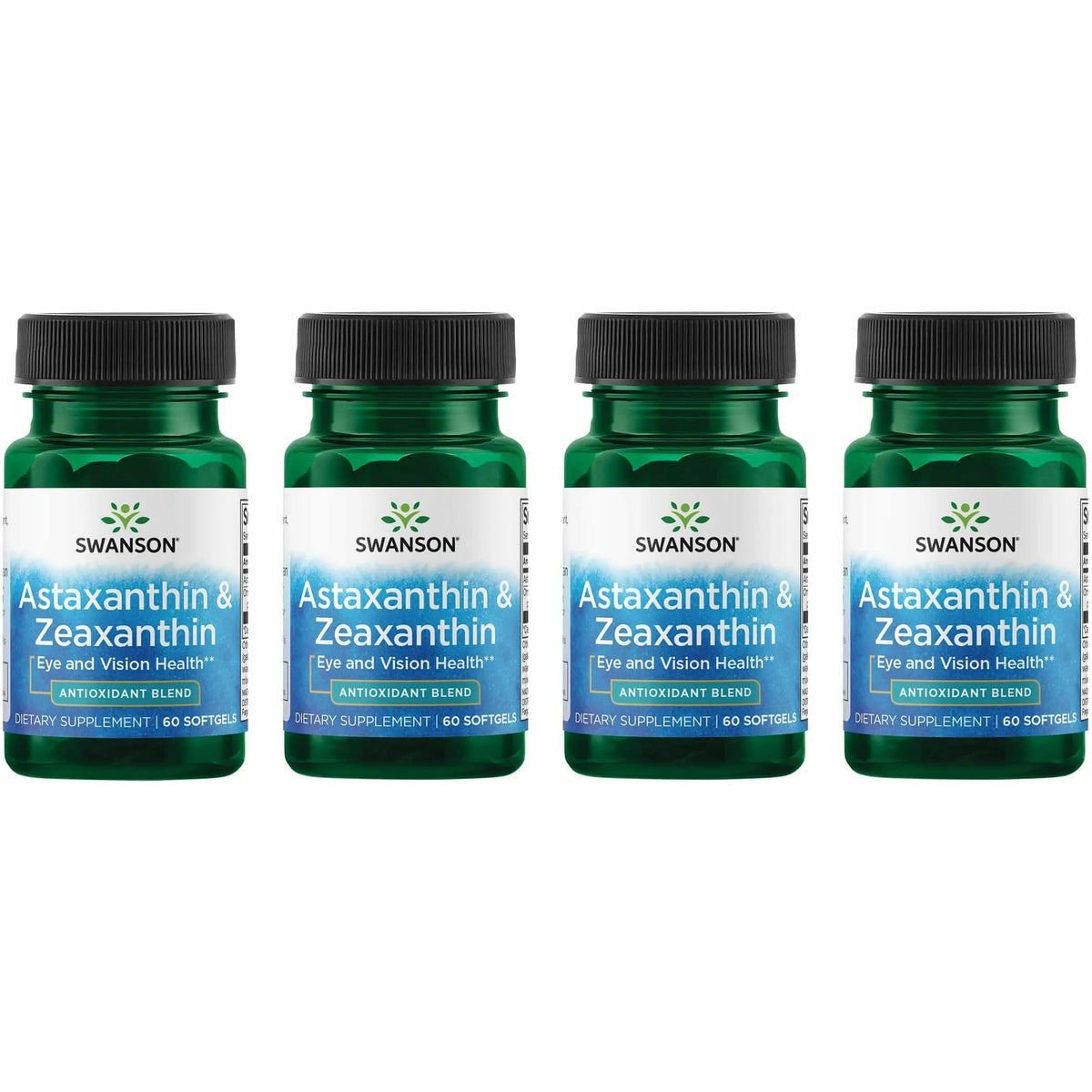 Swanson Astaxanthin & Zeaxanthin Eye Health – 60 Softgels
