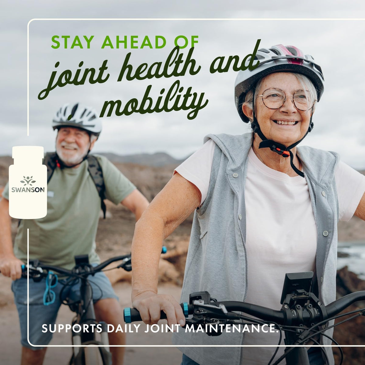 Swanson MSM 1000mg 240 Capsules - Joint Health & Mobility (2 Pack)