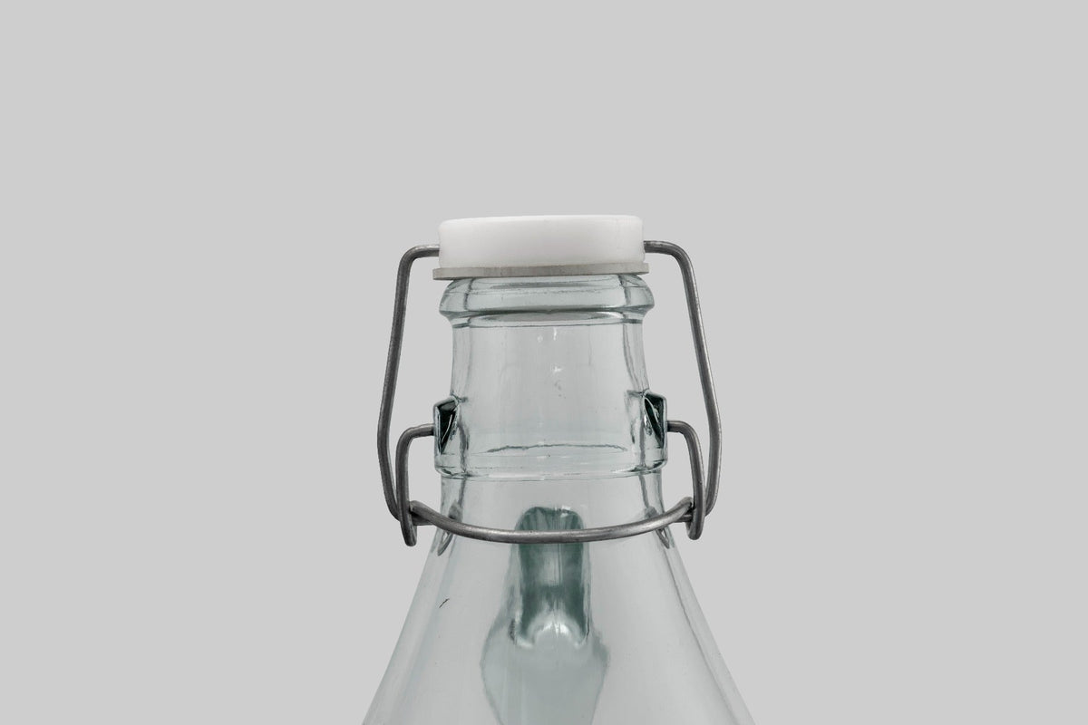 Glass Demijohn 5L 4 Pack Swing Top Cap DIY Tool Accessory Home and Garden Use