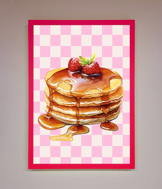 Syrup Pankcakes Framed Print