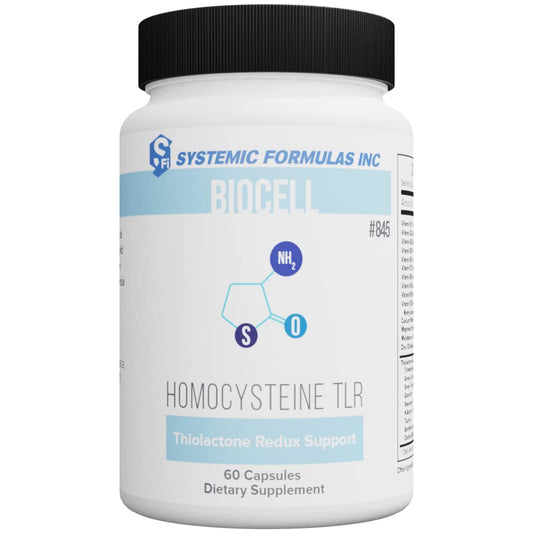 Systemic Formulas HomoCysteine TLR Redux Support – 60 Capsules | Biocell #845