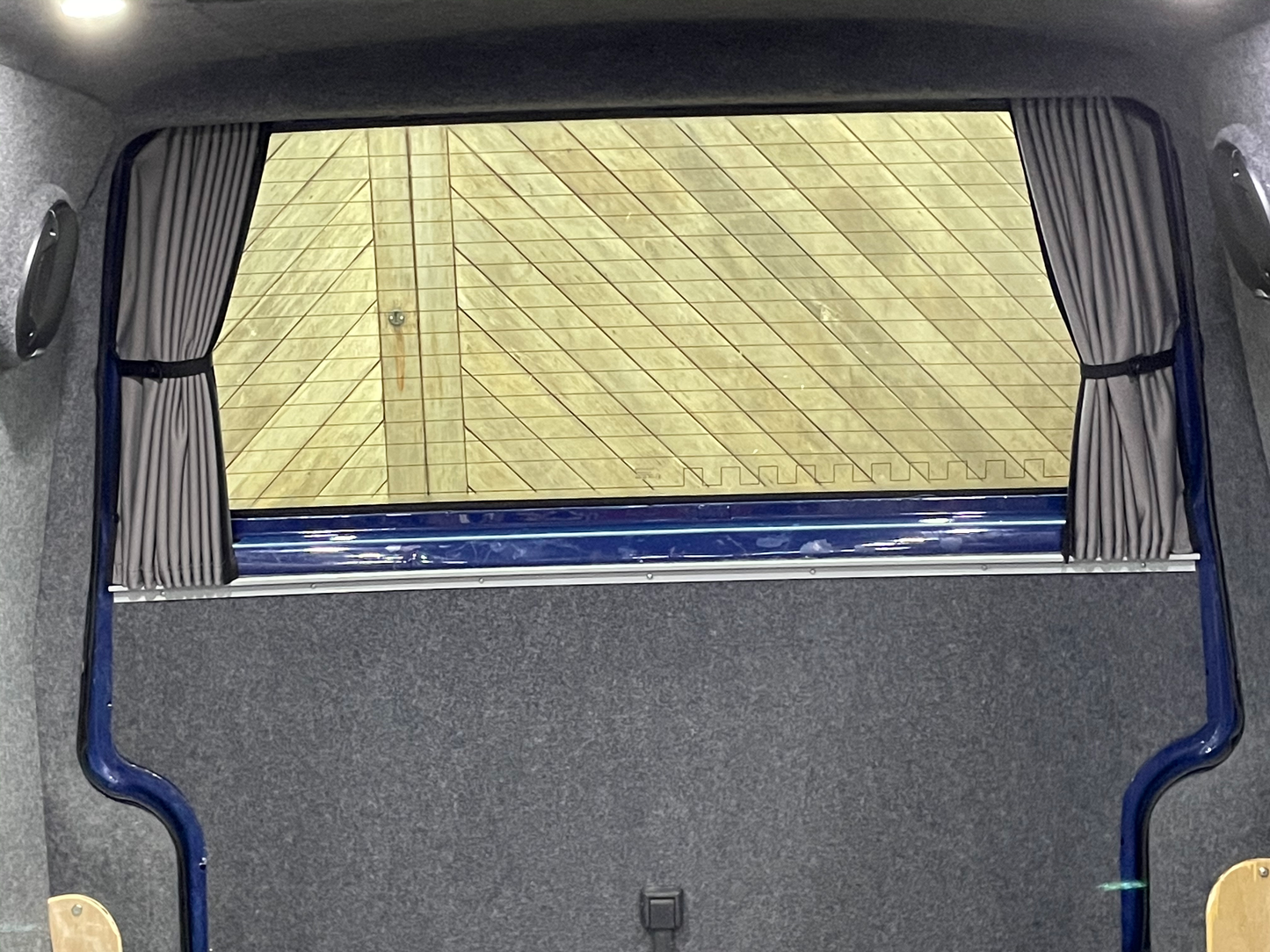 For Vauxhall New Vivaro Premium 1 x Tailgate Window Curtain Van-X