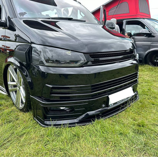 For VW T5.1 Transporter NEW Front Bumper T5-X Front Styling Upgrade Painted and ready to fit in 3 colour options