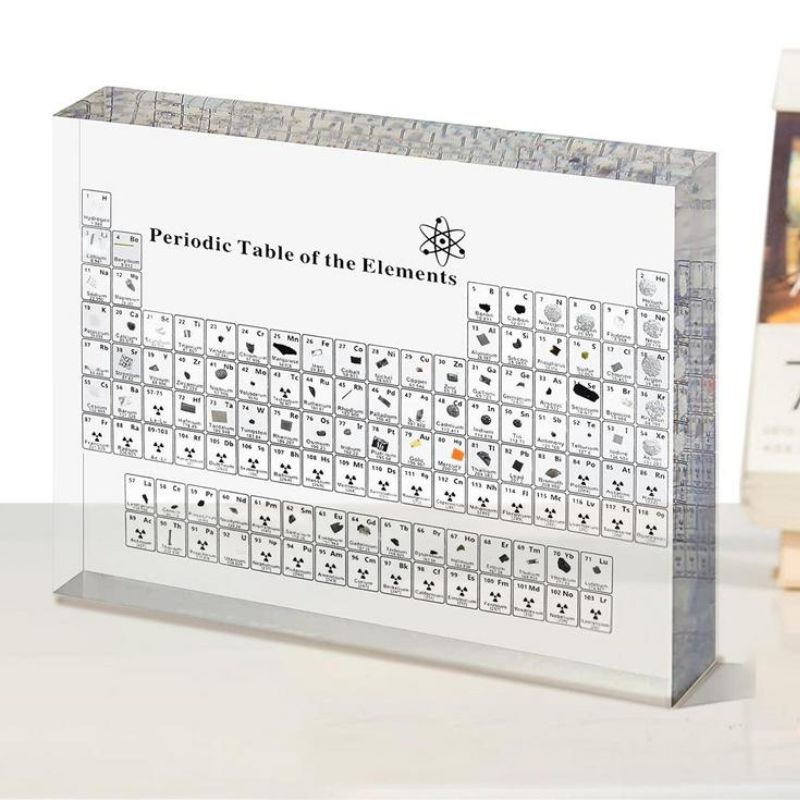 Periodic Table With Real Elements Samples