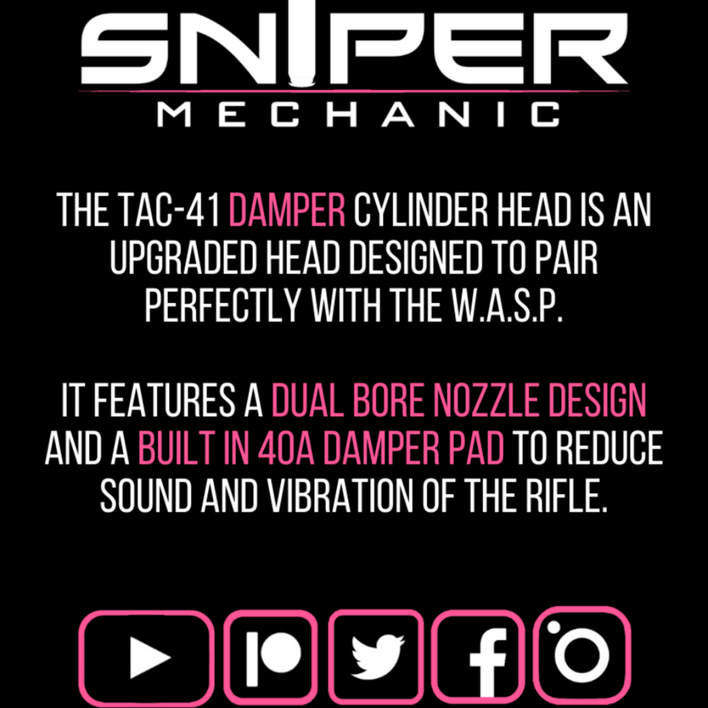 Tac-41 Cylinder Head GBB Version