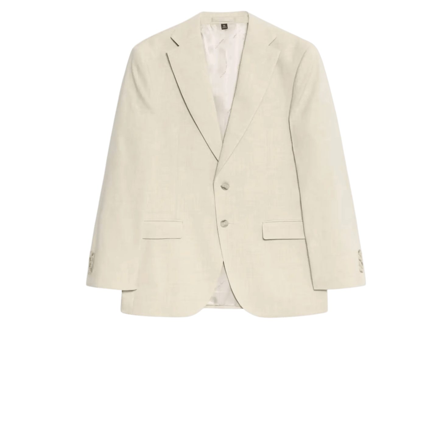 Tailored Fit Italian Performance Linen Blend Suit Jacket