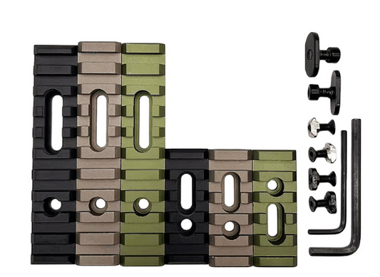 Tak Tak MOE Metal Rail Set for M-LOK  (Various Colours)