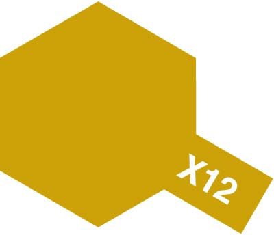 Tamiya Acrylic Paint Mini X-12 Gold Leaf