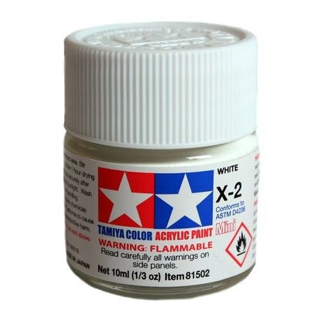 Tamiya Acrylic Paint Mini X-2 White