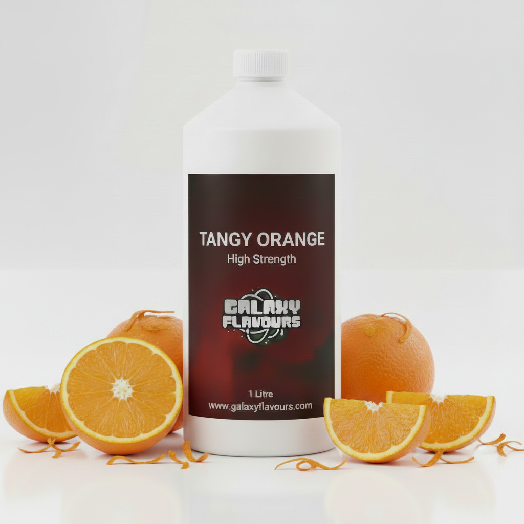 Tangy Orange Food Flavouring - Professional High Strength - 1 Litre