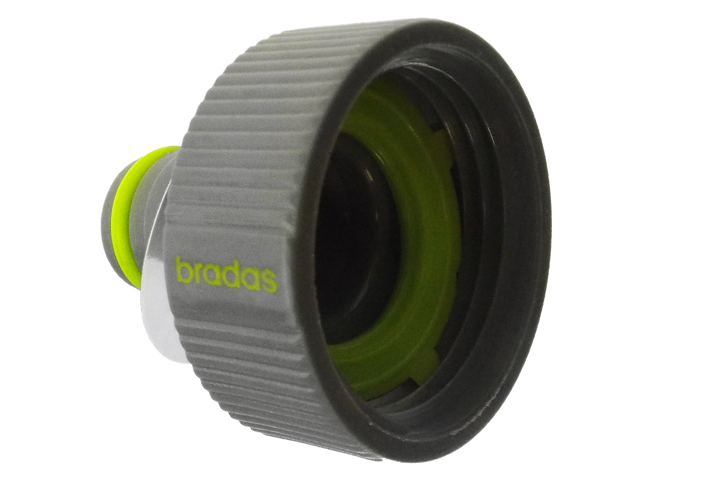 Female Tap Connector 3/4in BSPF Lime Outdoor Watering Kit Pipe and Water Fitting