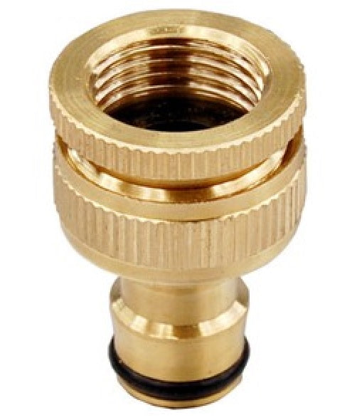 3/4"-1/2" BSPF Tap Connector Brass