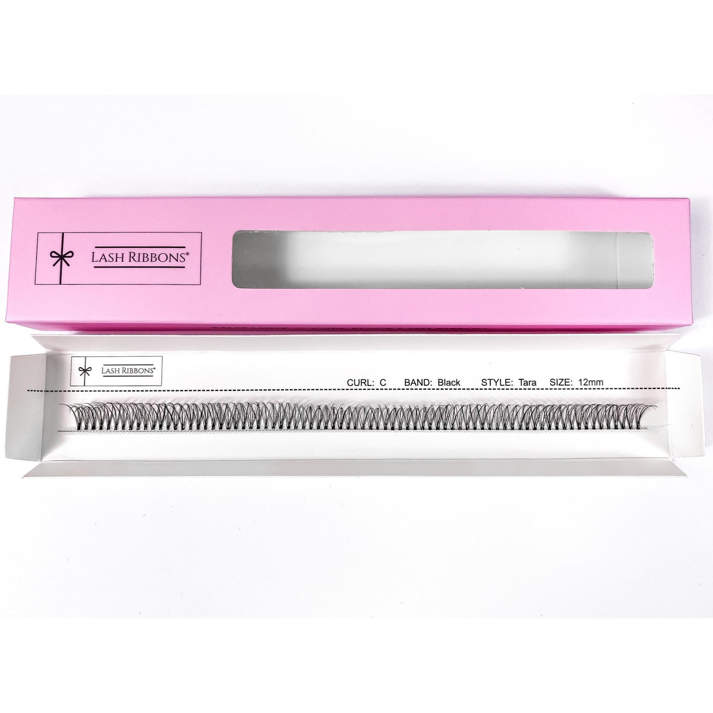 'C' Curl Black Lash Ribbons® Starter Kit (With Ultimate Lash Bond)