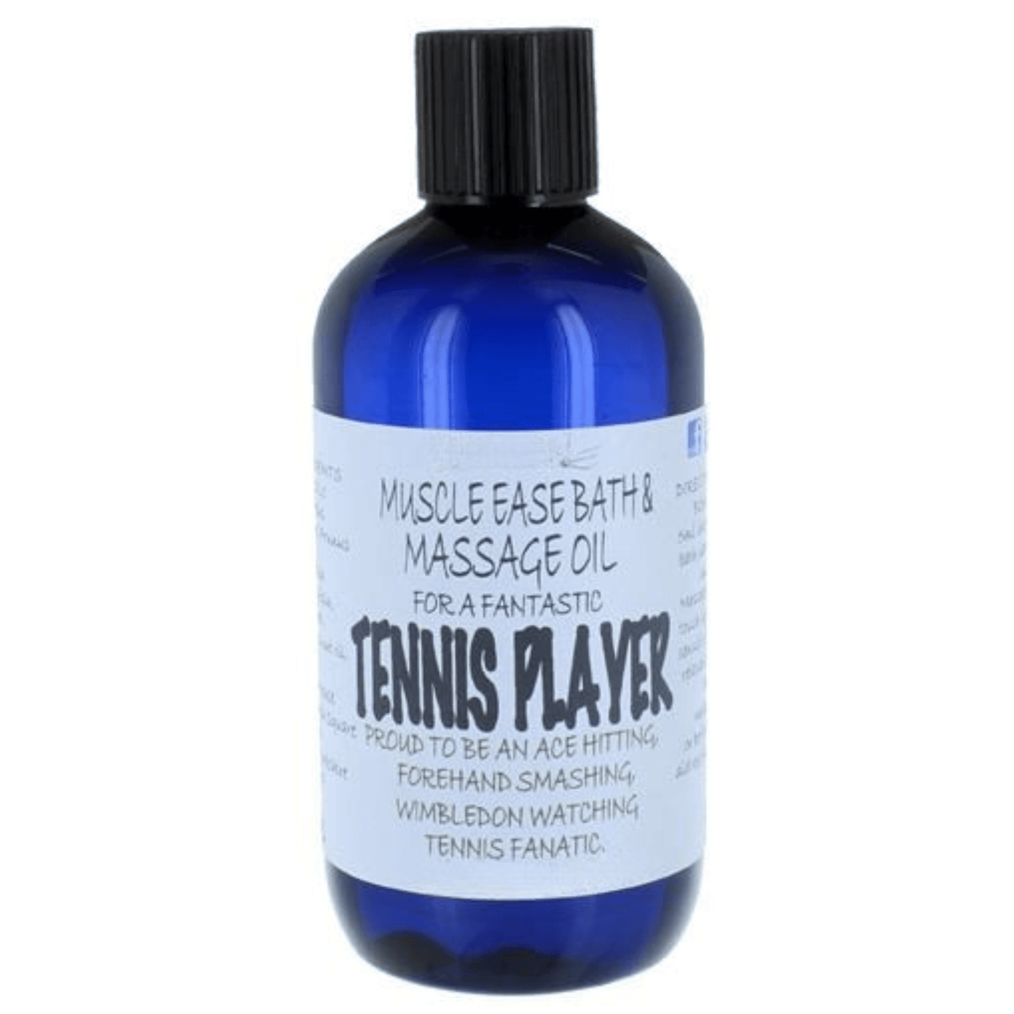 Tennis Player’s Gift Bubble Bath – 250ml | Handmade Relaxing Bath Soak for Sports Recovery – SLS & Paraben Free, Vegan, Yorkshire-Made