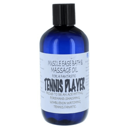 Tennis Player’s Gift Bubble Bath – 250ml | Handmade Relaxing Bath Soak for Sports Recovery – SLS & Paraben Free, Vegan, Yorkshire-Made