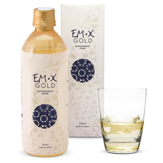 TeraGanix EM-X Gold Prebiotic Drink – Doctor-Formulated Gut Health & pH Balance, 500mL