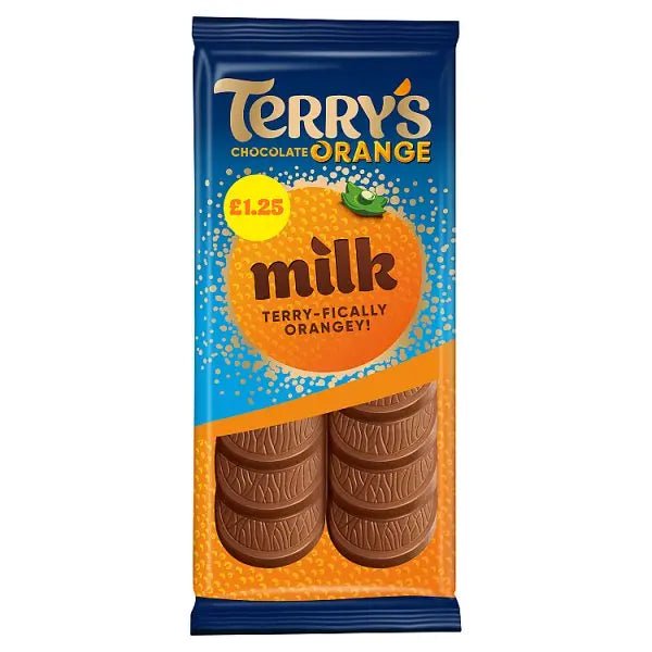 Terry's Chocolate Orange Bar Milk 90g (Case of 19)