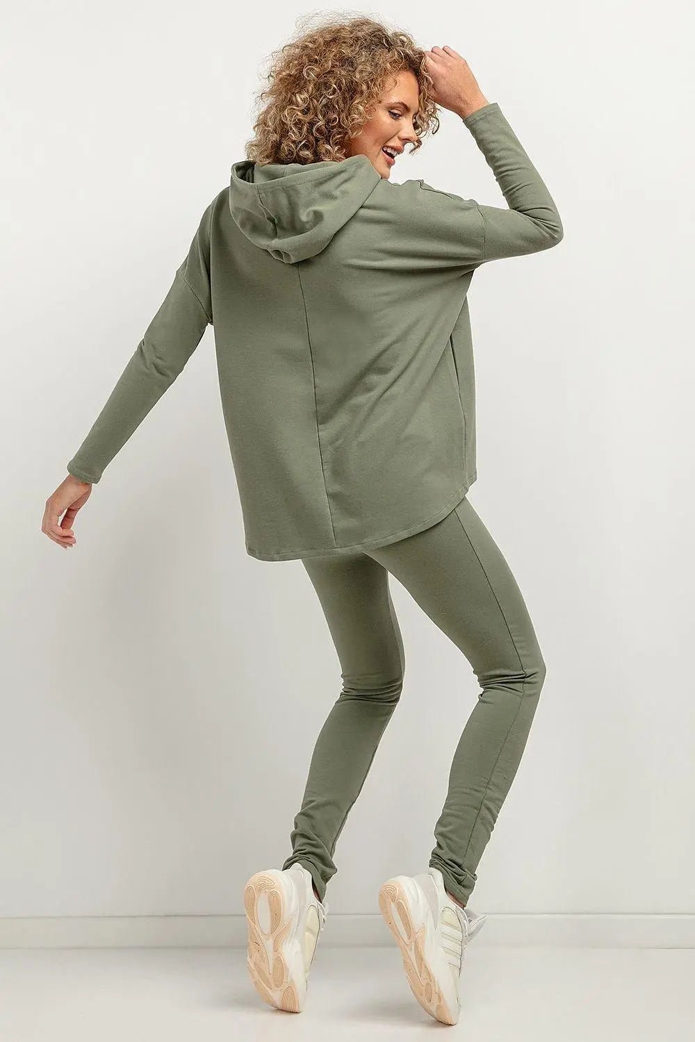 Tessita soft knit fabric set sweatshirt