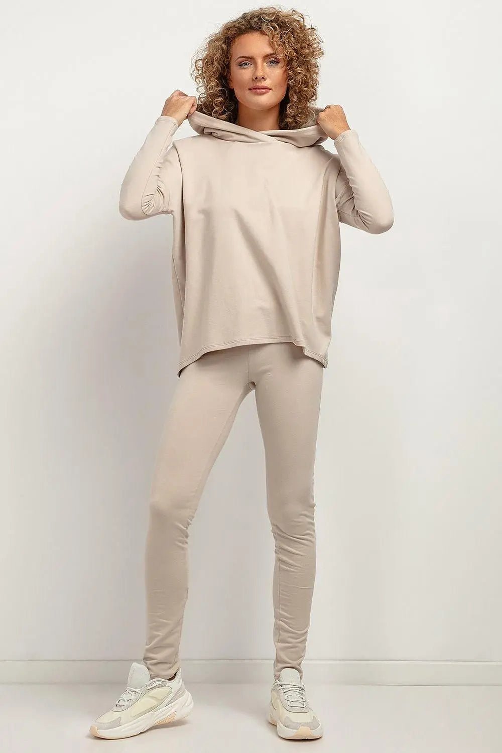 Tessita soft knit fabric set sweatshirt