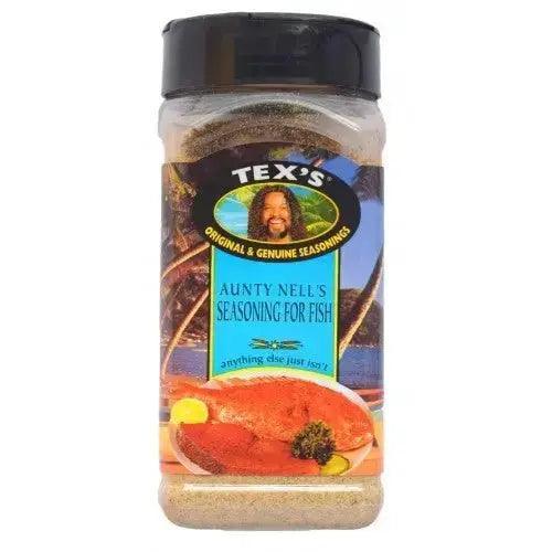 Tex's Aunt Nells Fish Seasoning 350g