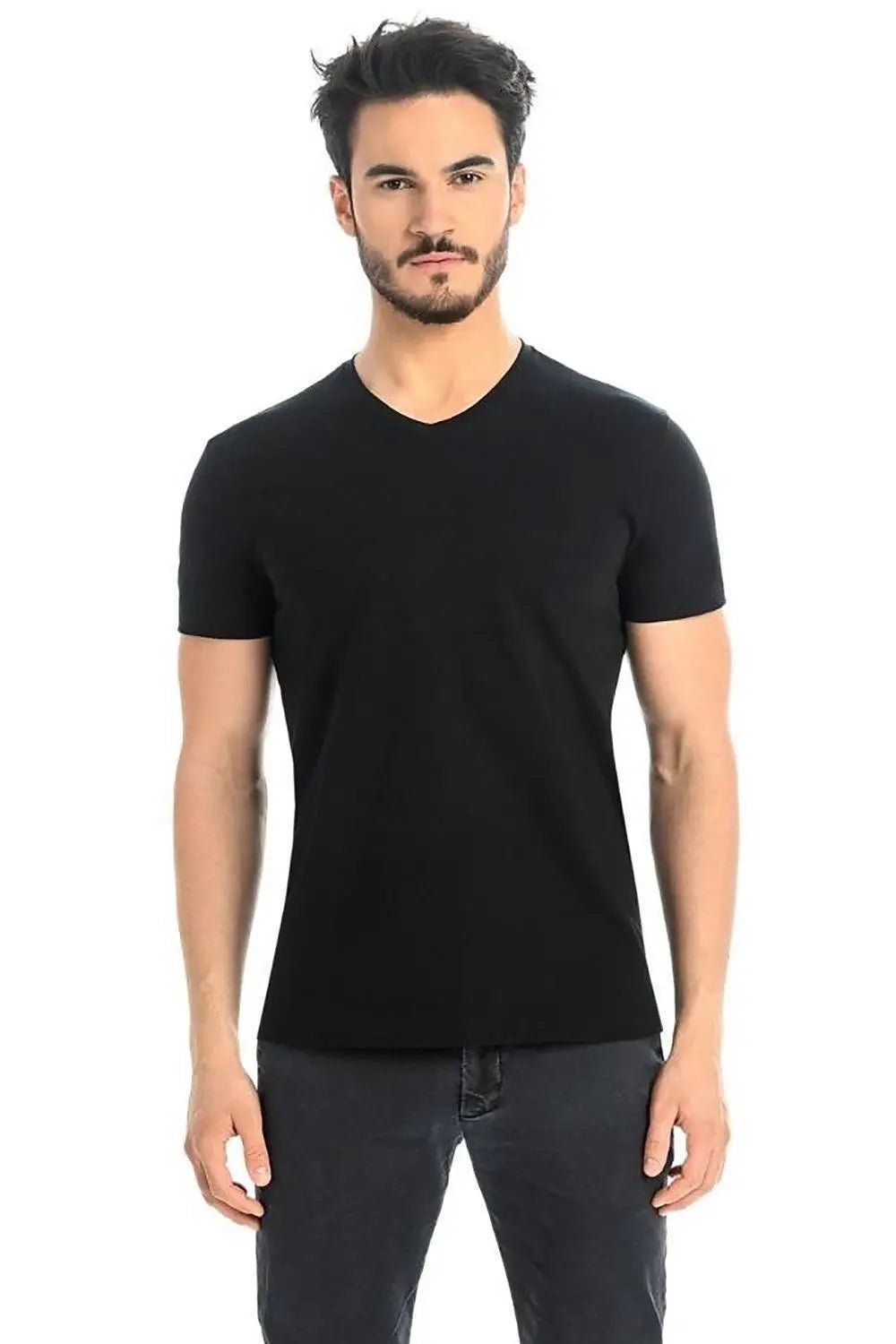 Teyli short sleeves white men's t-shirt