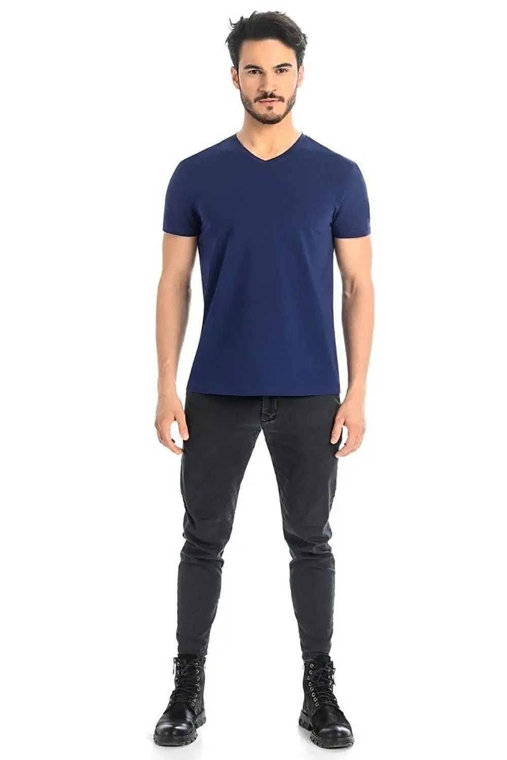 Teyli short sleeves white men's t-shirt