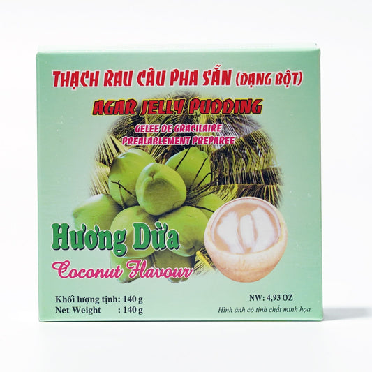 3K Agar Jelly Pudding Coconut Flavour 140g