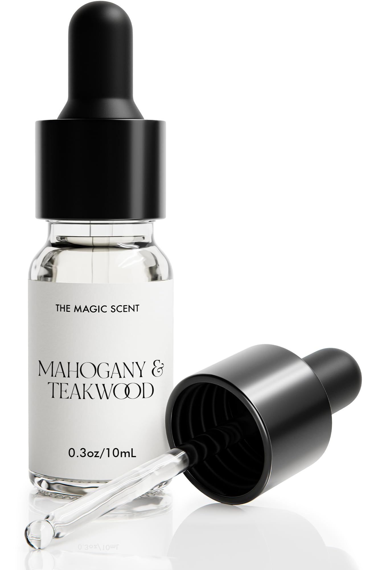 The Magic Scent Mahogany & Teakwood Diffuser Oil – Hotel & Home Luxury Scents Inspired by Abercrombie & Fitch | 0.3 fl oz (10 mL)