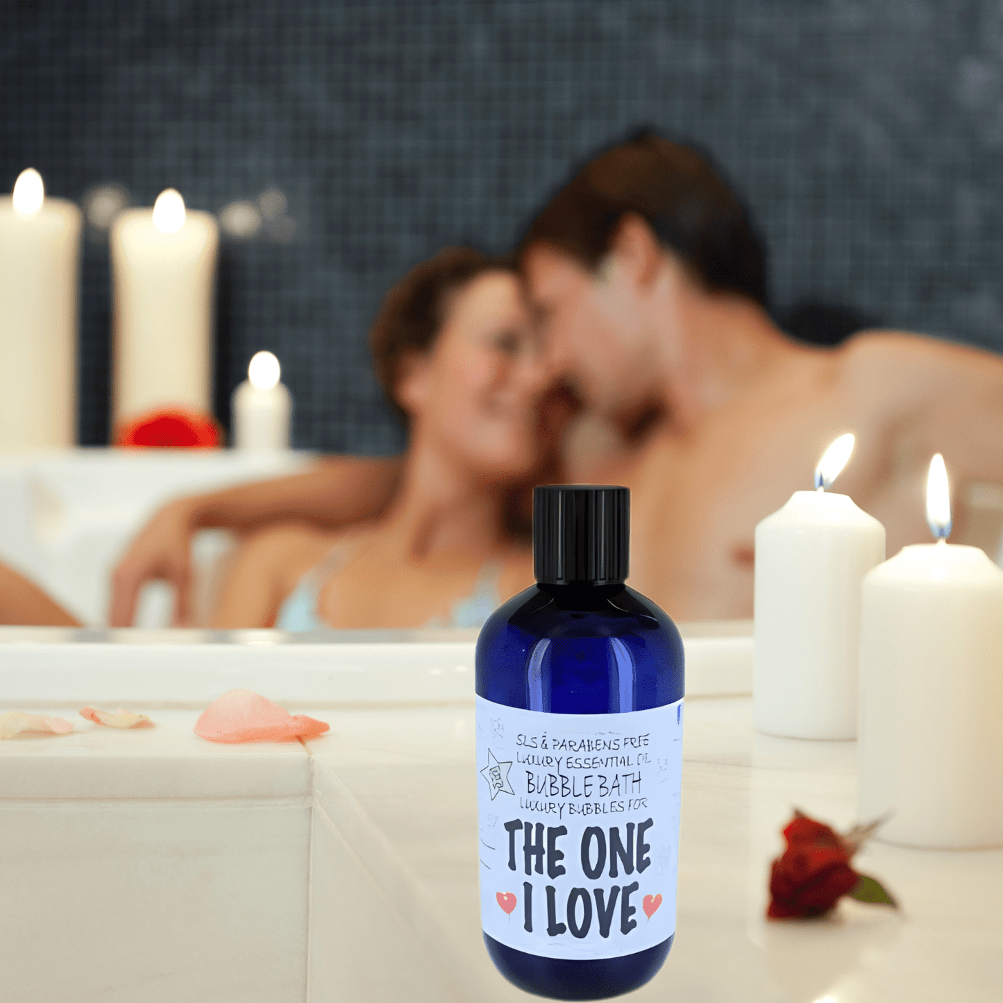 The One I Love Gift Bubble Bath – Handmade with Pure Essential Oils – 250ml
