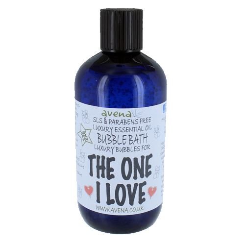 The One I Love Gift Bubble Bath – Handmade with Pure Essential Oils – 250ml – N