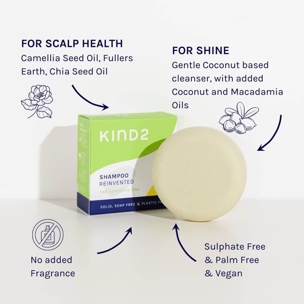 The Sensitive One - Soothe & Shine Solid Shampoo Bar