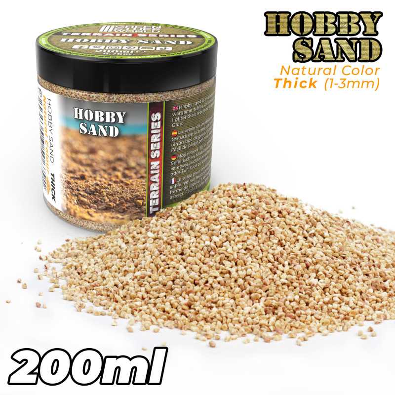 Natural Hobby Sand - 200ml | Green Stuff World