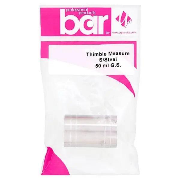 Thimble Measure S/Steel 50ml G.S