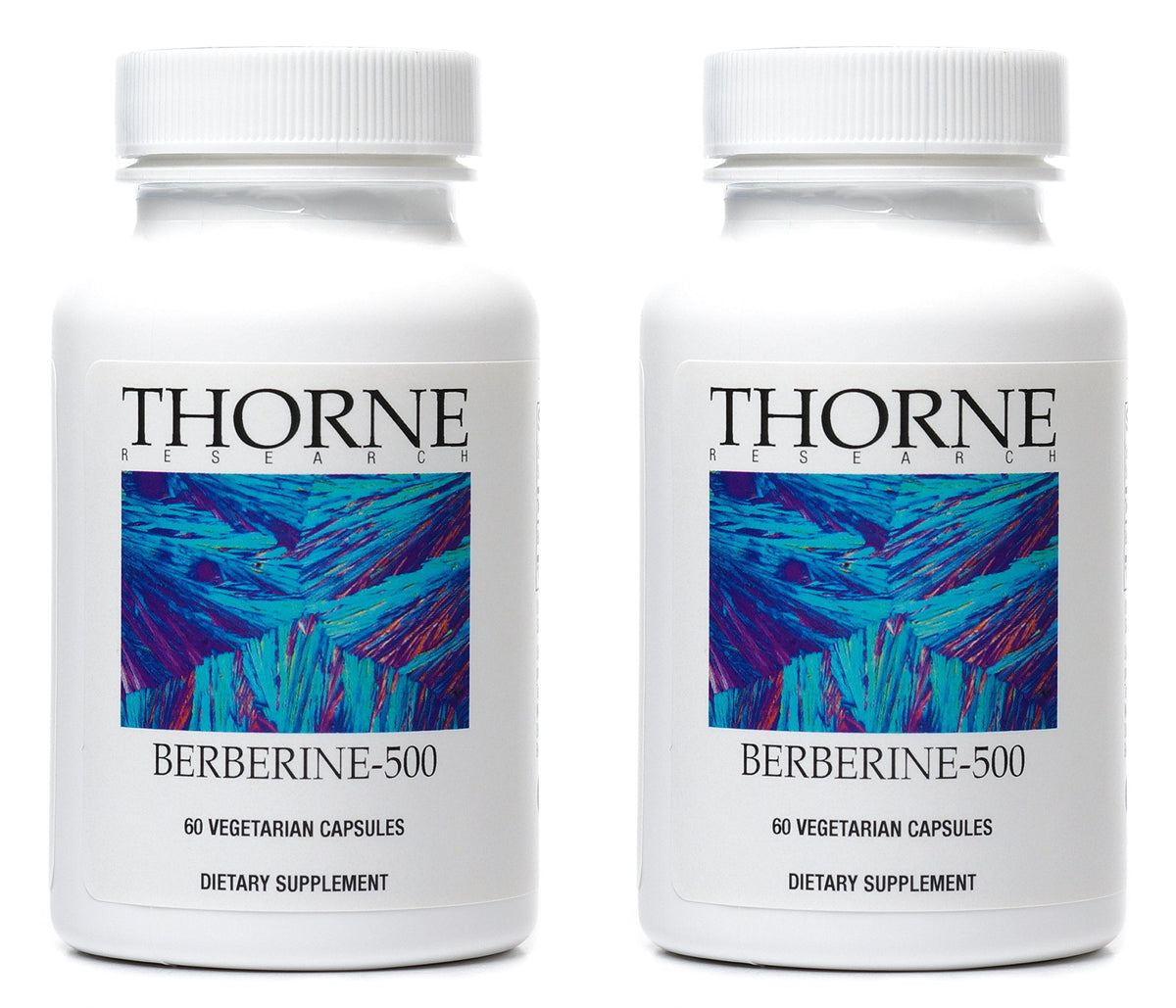 THORNE BERBERINE-500 (Pack of 2) – 60 Capsules Each