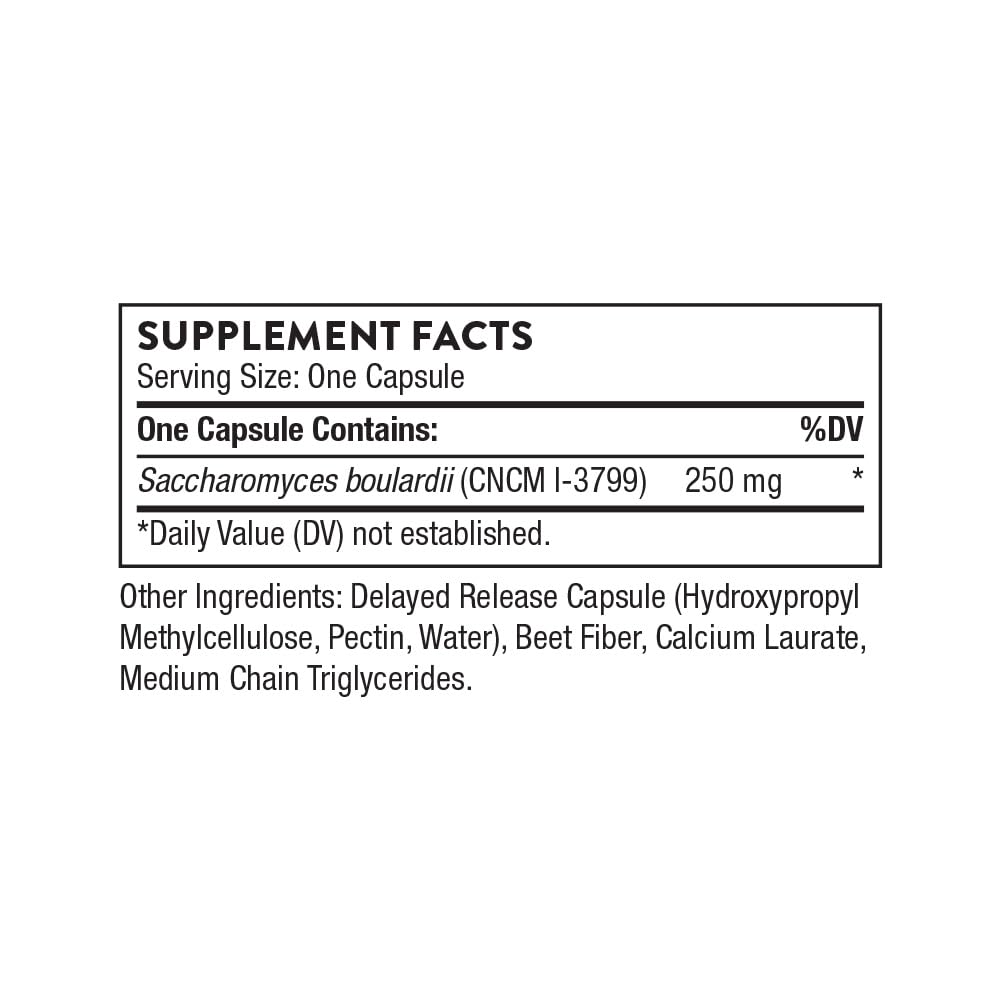 THORNE Sacro-B Probiotic – Gut Health, Immune Support & Gentle Constipation Relief
