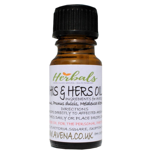 Thrush and Cystitis Relief Herbal Oil - Natural Topical Solution