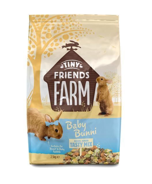 Tiny Friends Farm Baby Bunni Tasty Mix 2.5kg